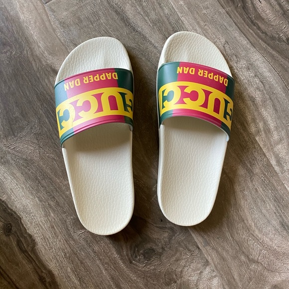gucci slides dapper dan